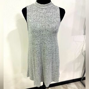 Gray flowy tank / dress